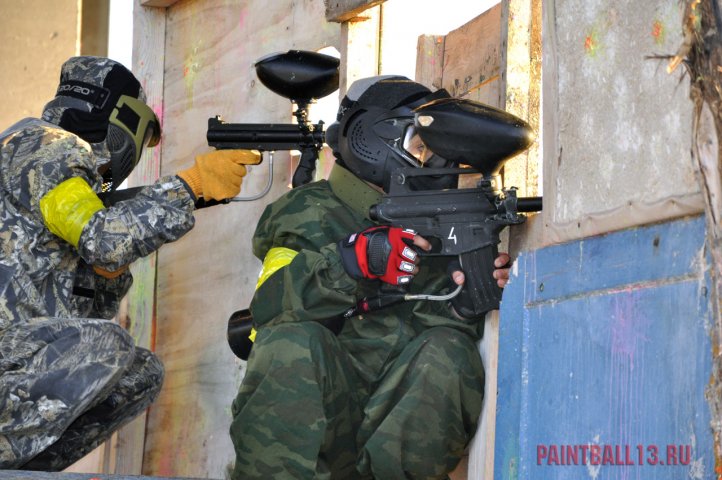 детский пейнтбол