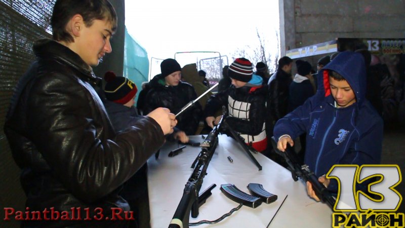 Городские межшкольные игры по лазертагу